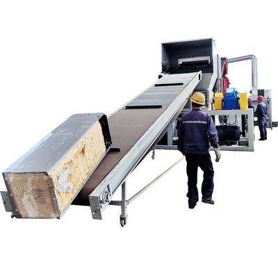 Scrap Fridge Recycling Line Home Appliance Refrigerator Dismantling Plant Shredding Machine