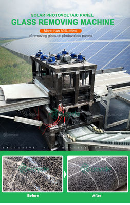 Solar Panel Glass Separate Machine To Remove The Glass For The Solar Panel Recycle Machine