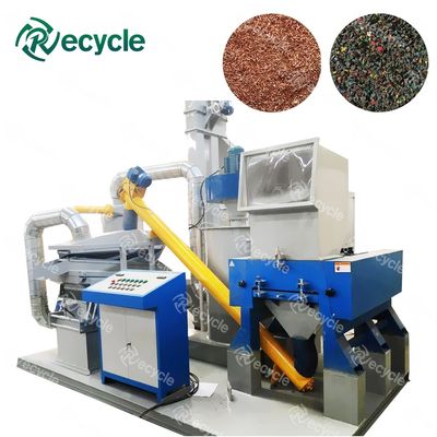 Food Shop Cable Wire Recycling Machine for Scrap Copper Wire Separation and Recycling