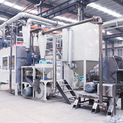 3000 kg Weight ACP Aluminum Composite Panel Separator for Waste Al Plastic Separation