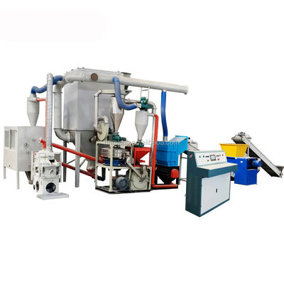 Standard Package Aluminum Medical Blister Recycling Line with Plastic Scrap Separator