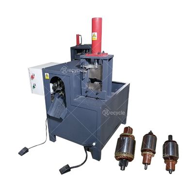 Efficient Waste Motor Stator Cutting Drawing Copper Dismantling Recycling Machine 8 Jaw Stator Copper Raking Machine