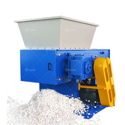 Advantageous Single Shaft Shredder for Automatic Waste Wood Pallet Board Recycling