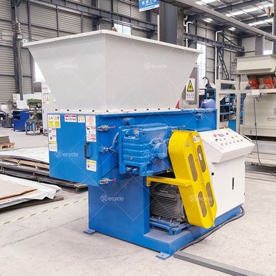 Advantageous Single Shaft Shredder for Automatic Waste Wood Pallet Board Recycling