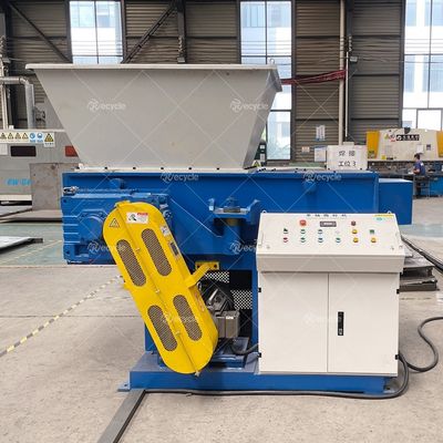 Advantageous Single Shaft Shredder for Automatic Waste Wood Pallet Board Recycling