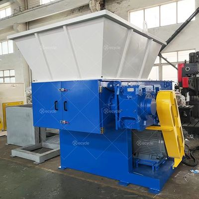 Advantageous Single Shaft Shredder for Automatic Waste Wood Pallet Board Recycling