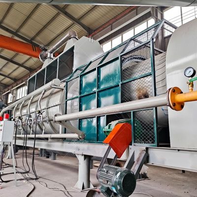 Environmental UBC Decoating Machine Aluminium Cans Paint Remove Furnace Continuous Carbonization Furnace