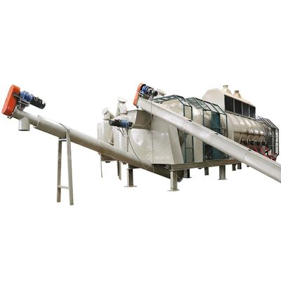 Environmental UBC Decoating Machine Aluminium Cans Paint Remove Furnace Continuous Carbonization Furnace