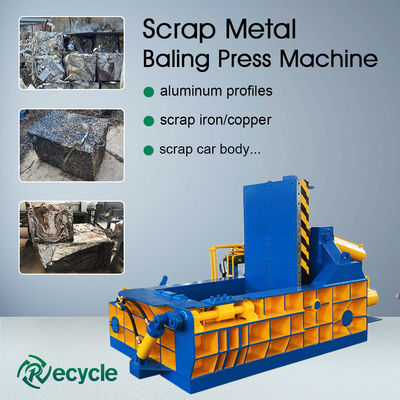 Recycling Hydraulic Scrap Metal Baler Machine
