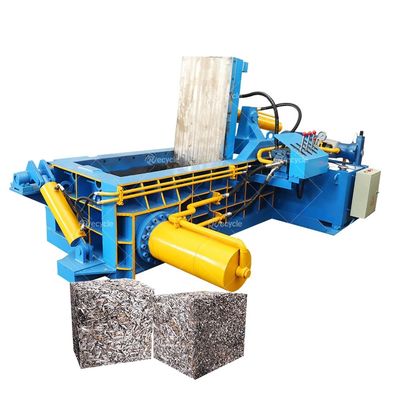 Scrap Metal Aluminum Copper Ziptop Can Compressing Machinery with Video Technical Support
