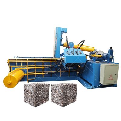 Scrap Metal Aluminum Copper Ziptop Can Compressing Machinery with Video Technical Support