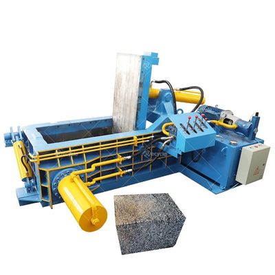 Scrap Metal Aluminum Copper Ziptop Can Compressing Machinery with Video Technical Support