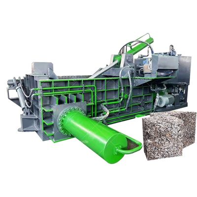 Scrap Metal Aluminum Copper Ziptop Can Compressing Machinery with Video Technical Support