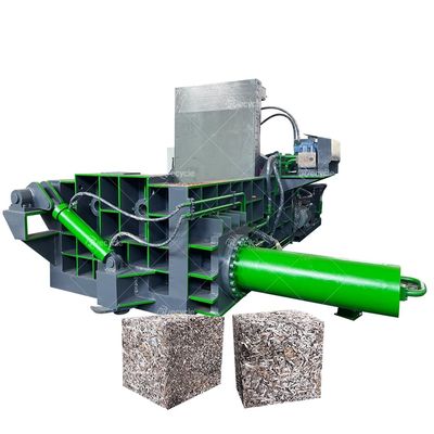 Scrap Metal Aluminum Copper Ziptop Can Compressing Machinery with Video Technical Support