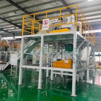 1 Ton Per Hour Cellphone Battery Recycling Line Good Purity Black Powder Lithium Ion Battery Recycling Device