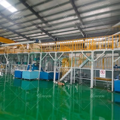 Customized High Recovery Rate Processing Machine for Lithium Ion Battery Lithium Ion Battery Recycling Facility