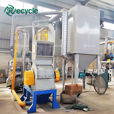PCB Motherboards E waste Shredding Crushing Grinding Machine Waste Computer Cell Phone TV Boards Scrap PCB  Recycling Machine