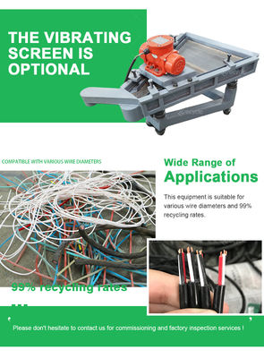 Waste Copper Wire Recycling At Low Price Automatic Copper Aluminum Plastic Recycling Machine