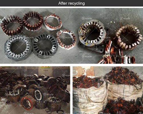High Quality Machine With Two Air Cylinders Electric Motor Wrecker Recycling Machine