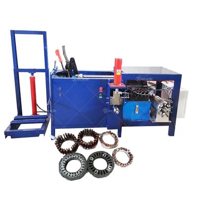 Scrapping Electric Motor Machine/ Motor Wrecker Stator Dismantling Machine to Separate Steel and Copper
