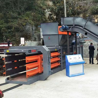 Automatic Horizontal Scrap Metal Baler Machine Hydraulic Baling Press Machine/Horizontal Waste Cardboard Compress Baler