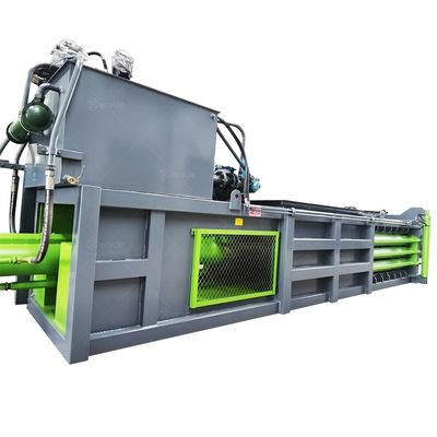 Automatic Horizontal Scrap Metal Baler Machine Hydraulic Baling Press Machine/Horizontal Waste Cardboard Compress Baler