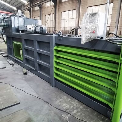 Factory Price 400 Model Horizontal Hydraulic Compressor Scrap Metal Baler Machine For Recycling