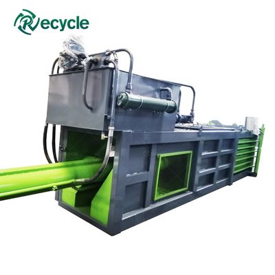 Factory Price 400 Model Horizontal Hydraulic Compressor Scrap Metal Baler Machine For Recycling