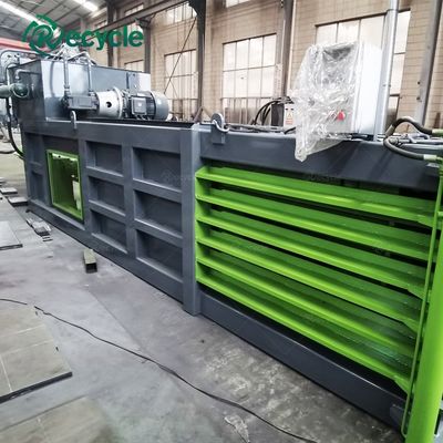 Factory Price 400 Model Horizontal Hydraulic Compressor Scrap Metal Baler Machine For Recycling
