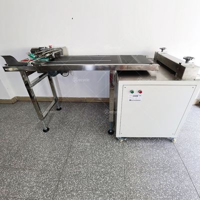 Automation Crinkle Cut Paper Shredder Machine High Capacity Crinkle Paper Shredding Cutting Machine