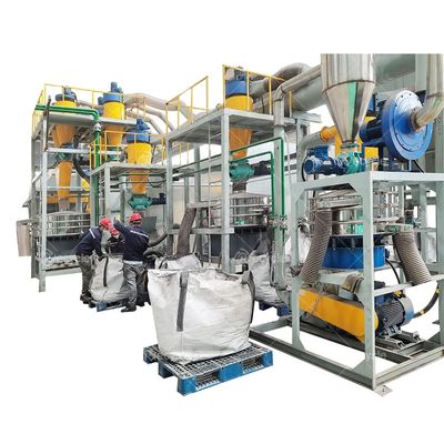 Full Automatic Lithium ion Battery Recycling Machine Lithium Battery Crushing And Sorting Plant EV Battery Recycling Machine