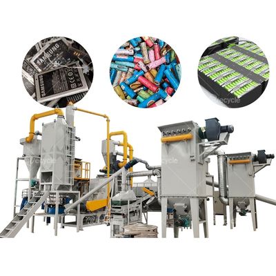 Waste Soft Package Lithium Battery Recycling Machine Mobile Phone Lithium Batteries Recycling Machine