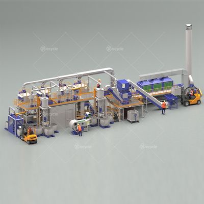 Manufacturer Mobile Cell Ev Car Lithium Battery Recycling Machine Plant Waste Recycling Production Line
