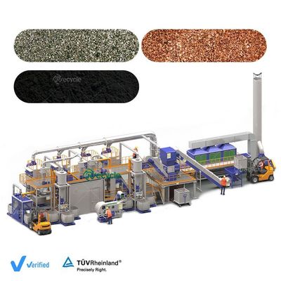 Manufacturer Mobile Cell Ev Car Lithium Battery Recycling Machine Plant Waste Recycling Production Line