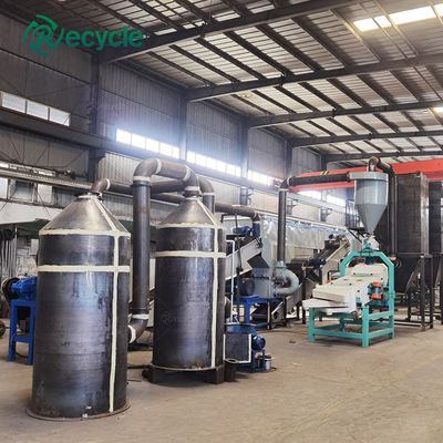 Automated Cylindrical Li Ion Battery  Waste EV Lithium Battery Recycling Machine Production Plant