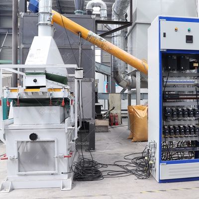 500KG/H Weight KG 20000 kg Photovoltaic PV Panel Recycling Line for Bifacial Solar Panel