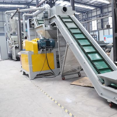 500KG/H Weight KG 20000 kg Photovoltaic PV Panel Recycling Line for Bifacial Solar Panel