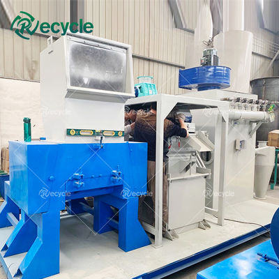 1000kg/h Waste Copper Electric Wire Shredder CE Separating Granulator Scrap Cable Recycling Machine