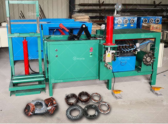 4KW Used Motor Recycling Machine/ Scrap Motor Stator And E Waste Recycling Equipment