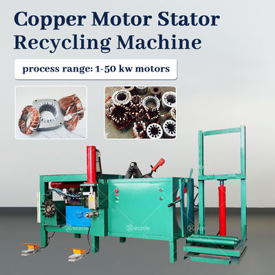 Induction Motor Stator Coil Winding Machine Motor Recycling Generator Motor Stator Pulling Machine