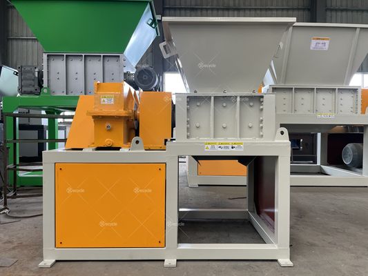 Pet Pvc Plastic Crusher Machine Scrap Metal Shredders Double Shaft Shredder Machine/ Carton Tyre Shredder