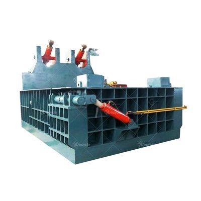 22kW Power Customized Metal Recycling Baling Press Machine for Stainless Steel Scraps