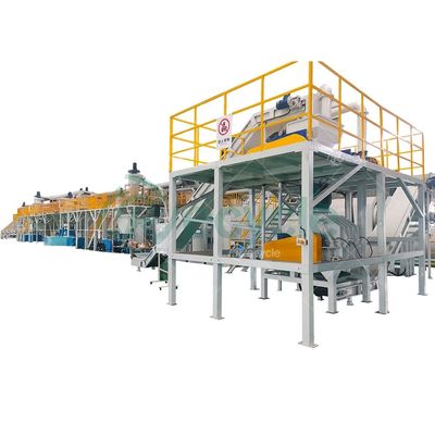Aluminum Scrap Waste Battery Recycling Machine Plant for Battery Disposal and Recycling