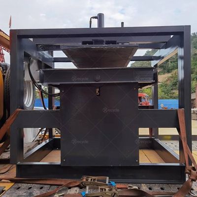 Removing Solar Panel Aluminum Frame Pressure 1-2T PV Panels Frame Dismantling Machine