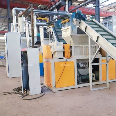 Solar PV Panel Separating Crushing Machine USA Fully Automatic Recycling Line and Other