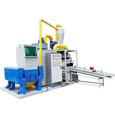 400-500kg/h Waste Copper Electric Wire Shredder CE Separating Granulator Crusher Plant Scrap Cable Recycling Machine for Sale