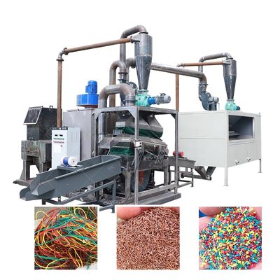 Garment Shops Separating Copper And Plastic Machine Waste Copper Cable Wire Recycling Machine