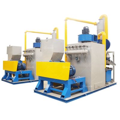 Industrial Cable Wires Electric Cable Granulator Copper And Aluminum Separating Machine