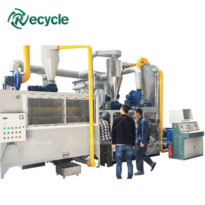 Full-Automatic Waste Plastic Recycling Machine with 100-250kw Plant Install Power