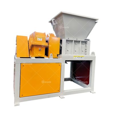 Double Shaft Organic Waste Shredding Machine  Plastic Shredder Machine For Recycling Business